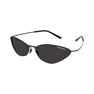 NEW BB0350S 001 BALENCIAGA BLACK UNISEX CAT EYE SUNGLASSES